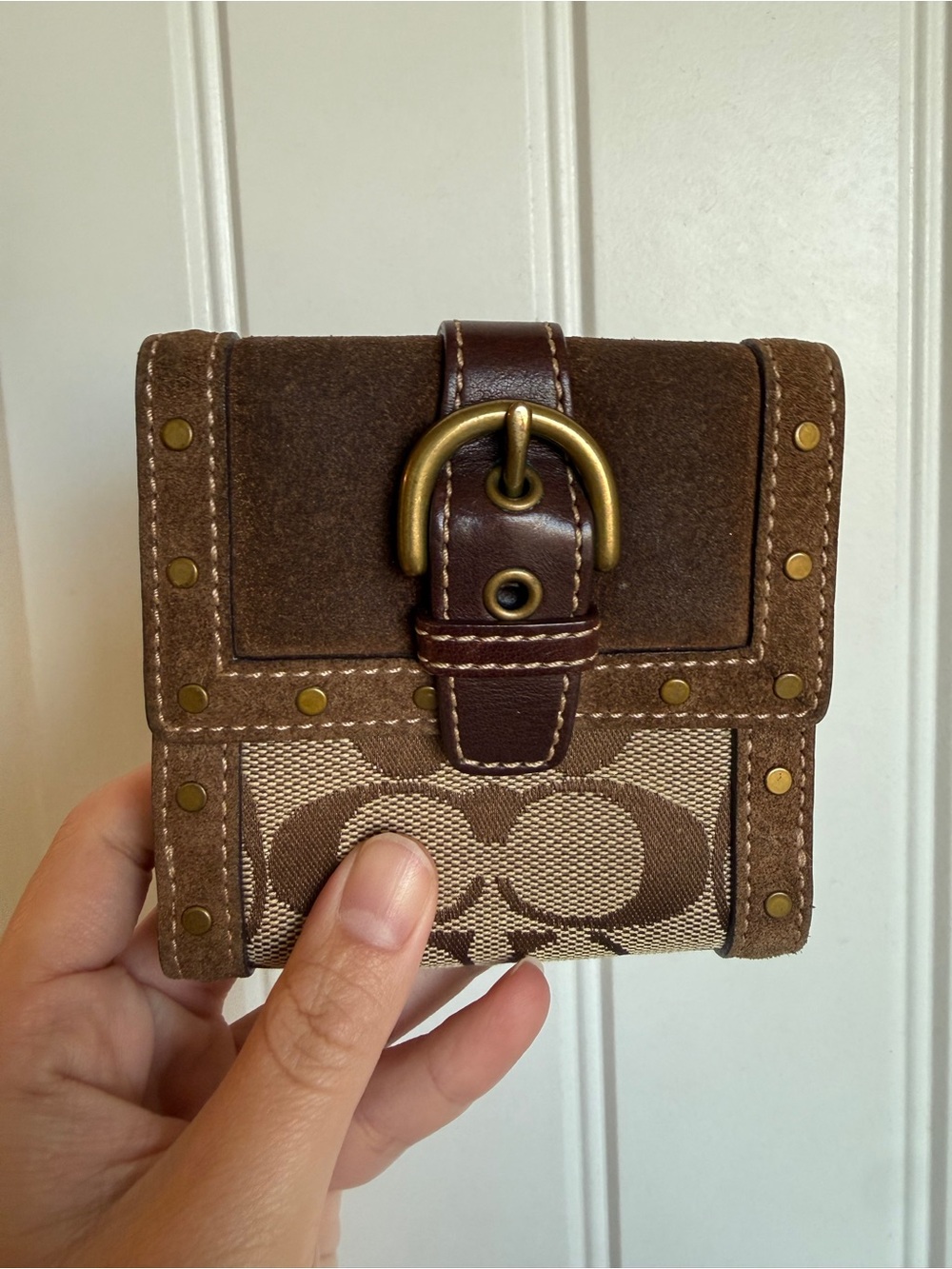 Coach Mini Soho Wallet with Rivets
